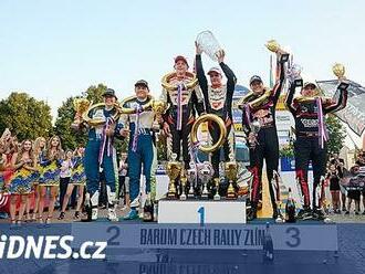 Splnil se mi dětský sen, radoval se Stříteský z vítězství na Barum rallye