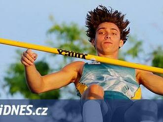 Duplantis na Diamantové lize v Lausanne vyhrál výkonem 615 cm