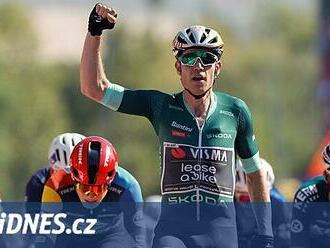 Vacek na Vueltě bojoval o vítězství, ve spurtu ho porazil jen van Aert