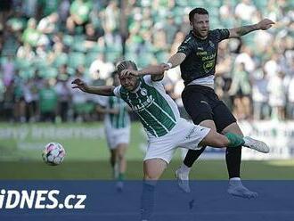 Bohemians - Jablonec 1:2, domácí vedli, pak pálili tutovky. Rozhodl Kanakimana