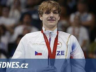 Plavec Kratochvíl se stal v 16 letech paralympijským vítězem