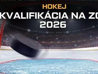 Hokejová kvalifikácia ZOH 2026: Program, skupiny, vstupenky, tabuľka, live prenos