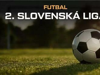 Monacobet liga futbal – 2. slovenská futbalová liga program, tabuľka, live, výsledky.