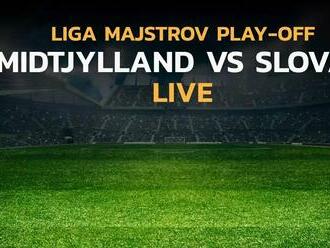 FC Midtjylland – Slovan Bratislava naživo v TV, online stream cez internet, zostavy, kurzy