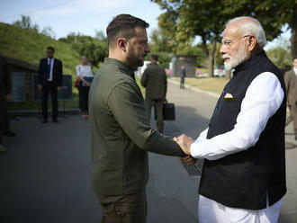 India nie je neutrálna, stojí na strane mieru, povedal Módí na historickom stretnutí so Zelenským