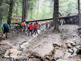 Zničený turistický chodník v Monkovej doline nahradila obchádzková trasa