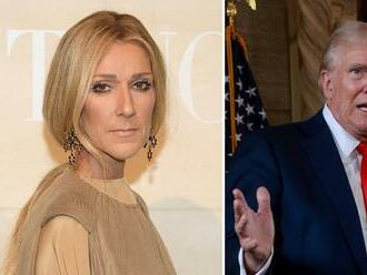 Speváčka Céline Dion ZÚRI: Vrchol drzosti a ignorancie! Ako si mohol toto Trump dovoliť?!