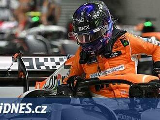 Kvalifikaci v Singapuru vyhrál Norris, Verstappen se vrací do první řady