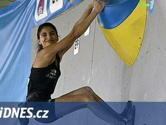 Grossmanová vyhrála závod Světového poháru v boulderingu v Praze