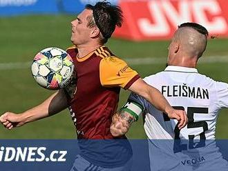 Karviná - Dukla 0:0, domácím nestačila ani převaha. Hosté vyválčili bod