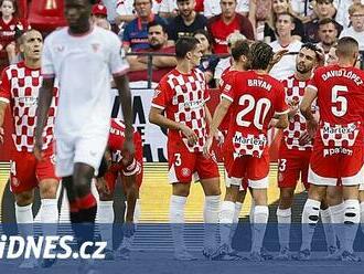 Girona zvítězila v Seville, reprezentant Krejčí zůstal opět pouze na lavičce