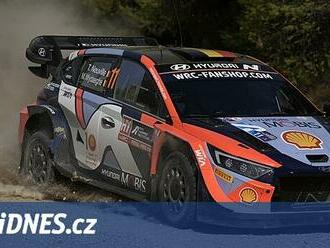 Neuville vyhrál podruhé Rallye Akropolis a přiblížil si premiérový titul