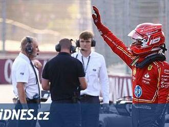 Leclerc kvalifikaci F1 v Ázerbájdžánu umí, vyhrál ji počtvrté za sebou