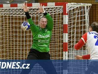 Házenkářky Slavie vyhrály v reprízu jarního semifinále s Kynžvartem o gól