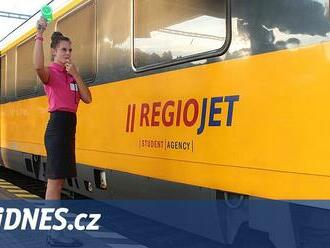 RegioJet obnoví v pátek a v sobotu provoz vlaků do Ostravy