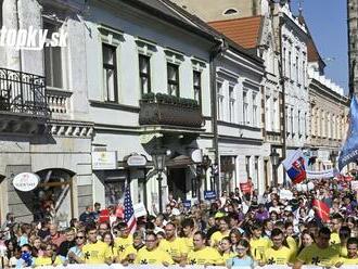 Konal sa Národný pochod za život, prebehol pokojne: Zúčastnilo sa ho 40-tisíc ľudí